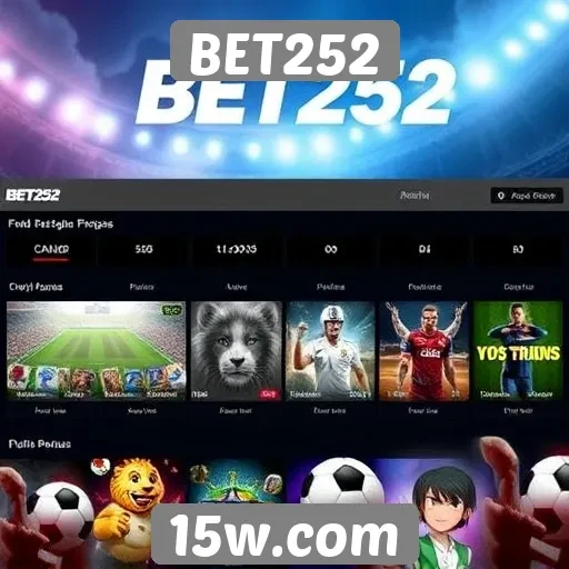 Opções de jogos disponíveis no BET252
